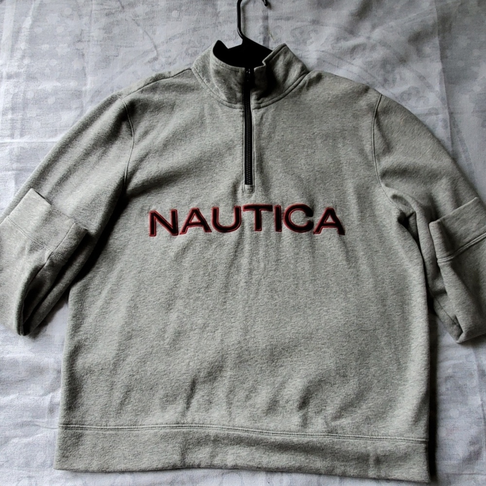 Nautica zip up sweater